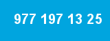 977 197 13 25